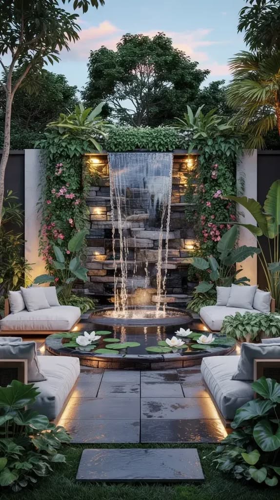 Sky Garden Deck featuring Exotic Palm & Flowering Flora #24